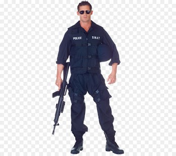 Halloween costume SWAT Clothing Vest - Swat PNG 