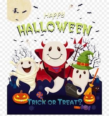 Halloween costume Trick-or-treating Party - Vector Halloween Monster 