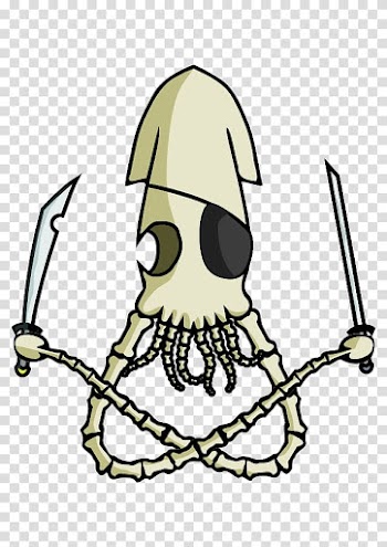 Halloween Creative Commons license Jack-o'-lantern , squid transparent background PNG clipart