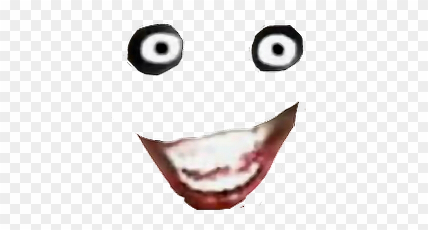Halloween Creepy Roblox Sticker Costume Makeup - Creepy Face Transparent Background