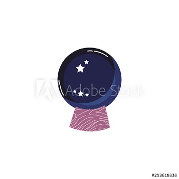 halloween crystal ball icon