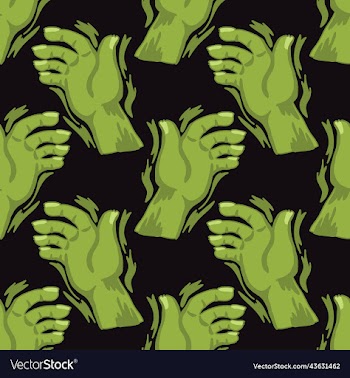 halloween cute item seamless design