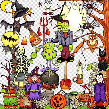 Halloween Decoration transparent background PNG clipart