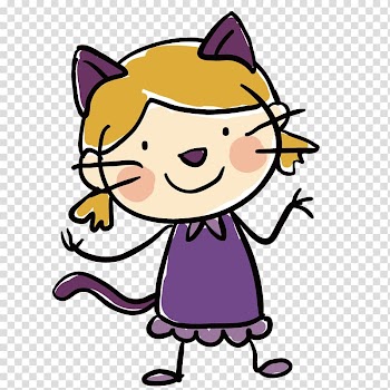 Halloween Disguise Drawing Euclidean Child, cute little cat transparent background PNG clipart
