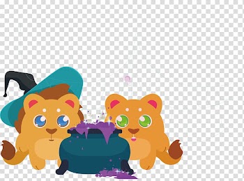 Halloween Dog Illustration, Cute witch puppy transparent background PNG clipart