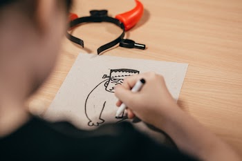 Halloween drawing