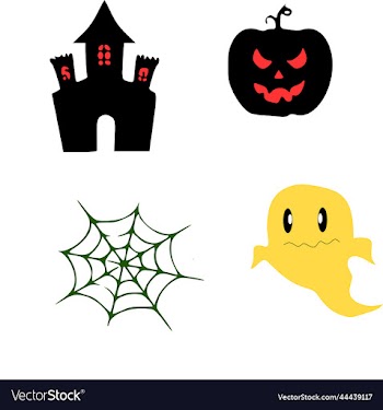 halloween elements art