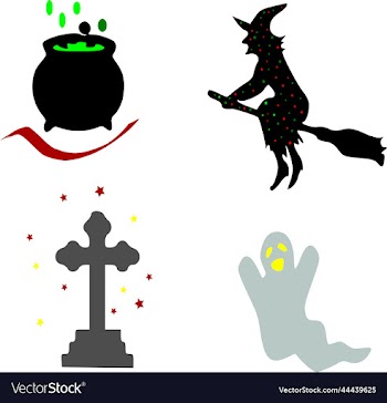 halloween elements art
