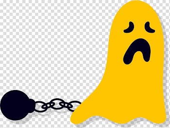 Halloween Euclidean Attribute , Golden Ghost transparent background PNG clipart