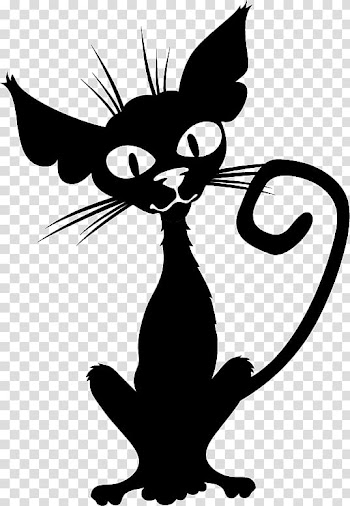 Halloween Euclidean , Cat transparent background PNG clipart