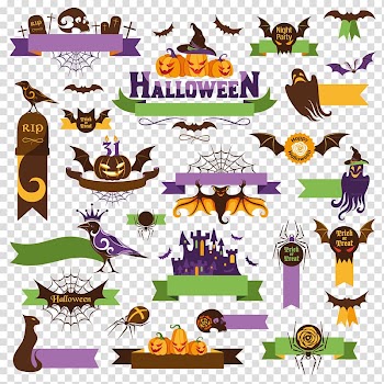 Halloween Euclidean , Halloween elements transparent background PNG clipart