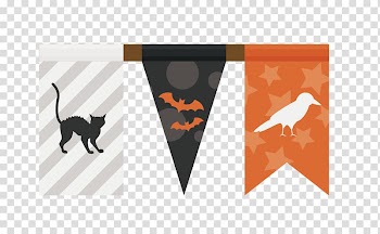 Halloween Euclidean , Halloween hanging flags transparent background PNG clipart