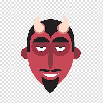 Halloween Euclidean , Halloween red-faced imp transparent background PNG clipart