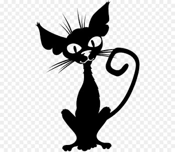 Halloween Euclidean vector - Cat 