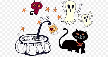 Halloween Euclidean vector Illustration - Halloween design elements 