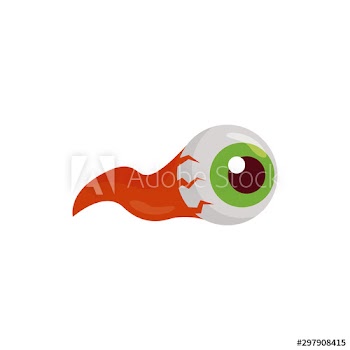 halloween eye human icon