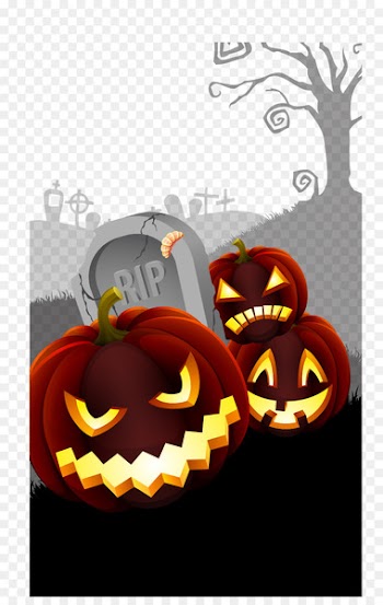 Halloween Facebook Wallpaper - Halloween elements 