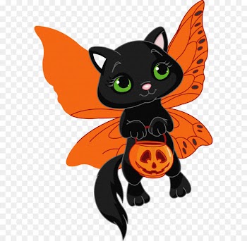 Halloween Fairy Clip art - Elf cat 