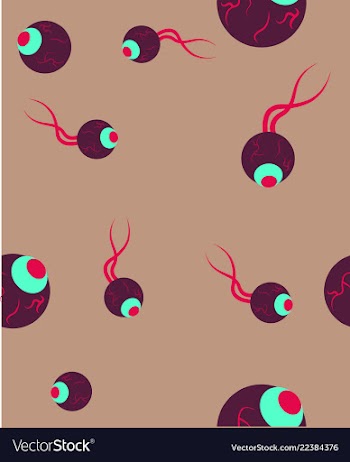 Halloween festive pattern endless background with vector image