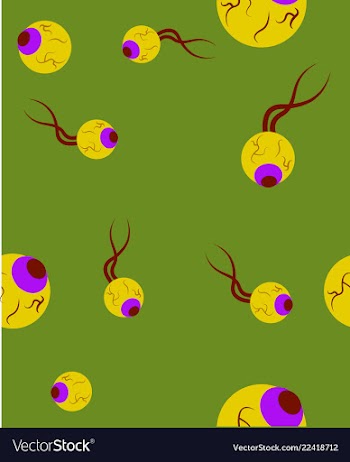 Halloween festive pattern endless background with vector image
