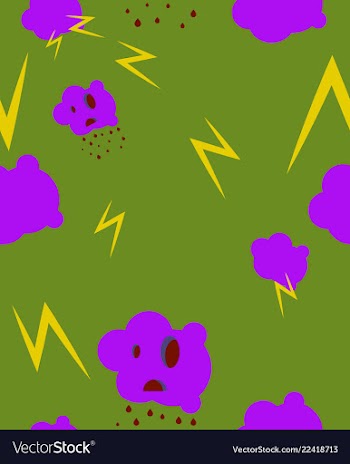 Halloween festive pattern endless background with vector image