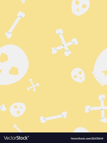 Halloween festive pattern endless background with vector image