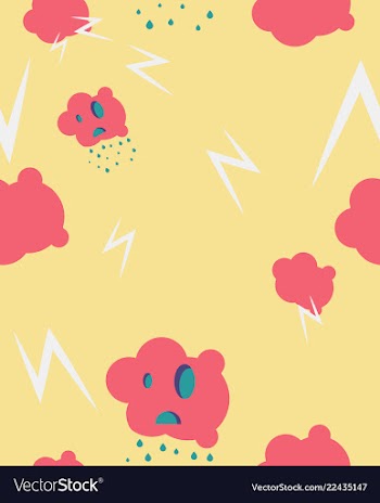 Halloween festive pattern endless background with vector image