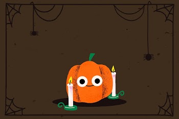 Halloween frame PSD illustration, cute jack… | Free stock illustration | High Resolution graphic