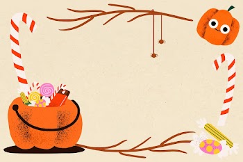 Halloween frame PSD illustration, cute trick… | Free stock illustration | High Resolution graphic