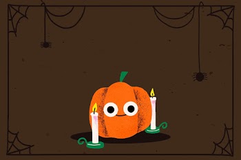 Halloween frame vector, cute jack-o'-lantern… | Free stock illustration | High Resolution graphic