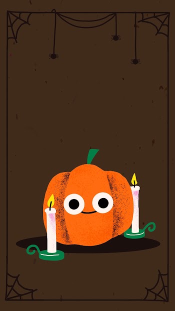 Halloween frame vector, cute jack-o'-lantern… | Free stock illustration | High Resolution graphic