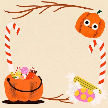 Halloween frame vector illustration, cute… | Free stock illustration | High Resolution graphic