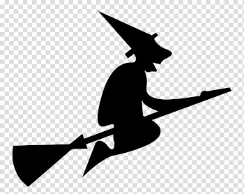 Halloween Free content , Black Witch transparent background PNG clipart