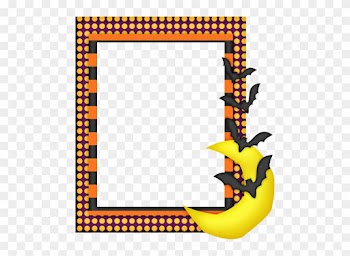 Halloween Free Printable Frames And Borders - Halloween Transparent Border Frame