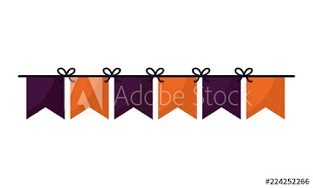halloween garland icon