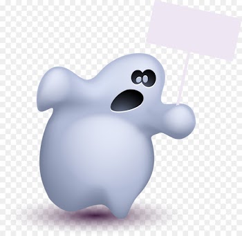 Halloween Ghost - Cute Halloween ghost element 