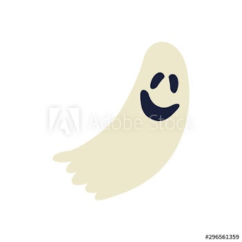 halloween ghost mystery design