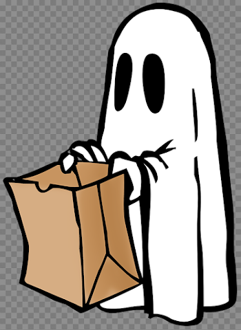 Halloween Ghost PNG Background Image