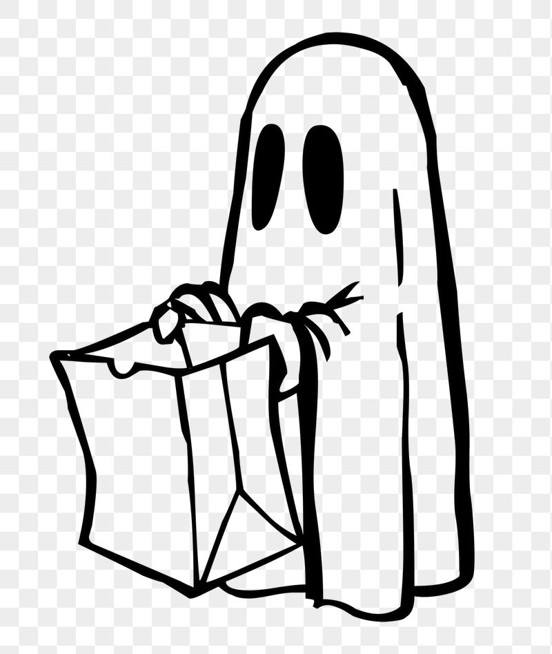Halloween ghost png sticker, transparent | Free PNG - rawpixel