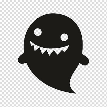 Halloween Ghost Silhouette , Ghost transparent background PNG clipart