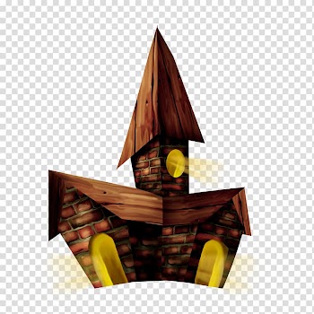 Halloween Ghosts and Haunted Houses , Haunted House transparent background PNG clipart