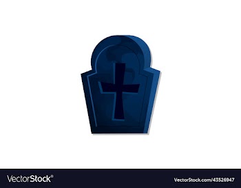 halloween gravestone tomb