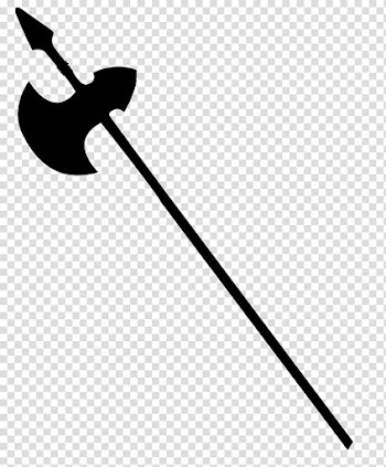 Halloween, halberd axe illustration transparent background PNG clipart