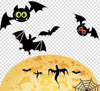 Halloween, Halloween bat transparent background PNG clipart