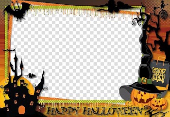 Halloween , Halloween Border transparent background PNG clipart