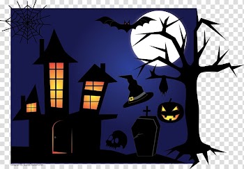 Halloween , halloween halloween pumpkin spider web tree transparent background PNG clipart