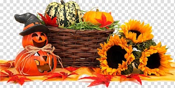 Halloween Harvest Trick-or-treating Autumn Jack-o'-lantern, the autumn harvest transparent background PNG clipart