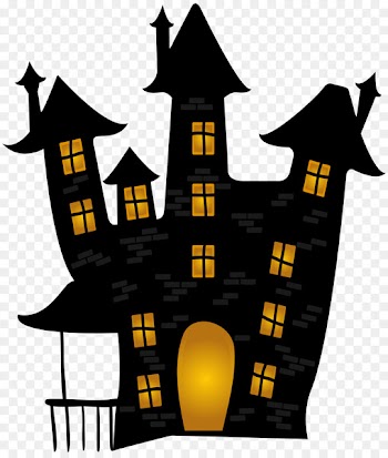 Halloween Haunted house Clip art - haunted house 
