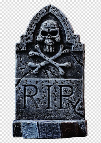 Halloween Headstone Jack-o'-lantern Haunted house Party, headstone transparent background PNG clipart