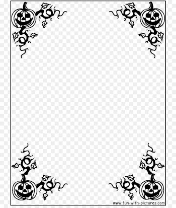 Halloween Holiday Clip art - Halloween Border 